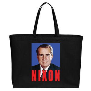 Nixon Poster Cotton Canvas Jumbo Tote