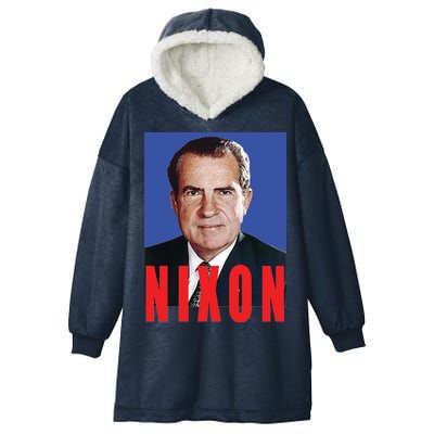 Nixon Poster Hooded Wearable Blanket