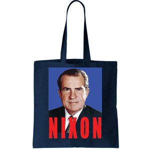 Nixon Poster Tote Bag