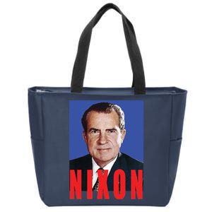 Nixon Poster Zip Tote Bag