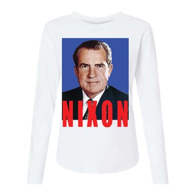 Nixon Poster Womens Cotton Relaxed Long Sleeve T-Shirt