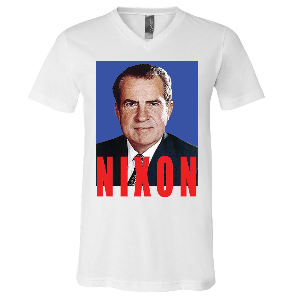 Nixon Poster V-Neck T-Shirt