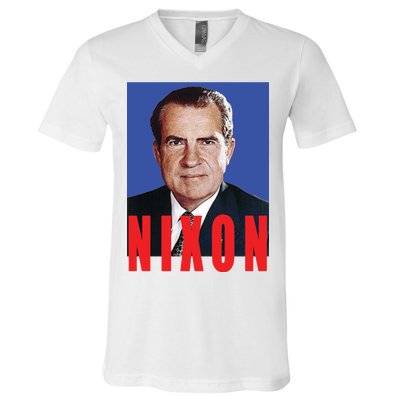 Nixon Poster V-Neck T-Shirt