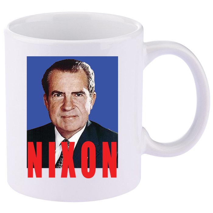 Nixon Poster 11oz C Handle Ceramic Mug