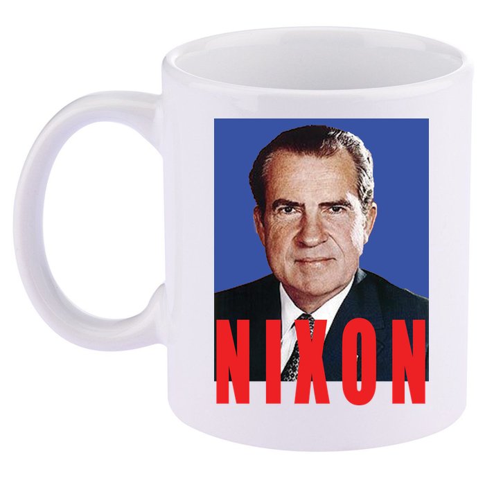 Nixon Poster 11oz C Handle Ceramic Mug