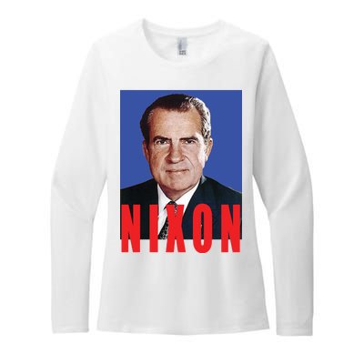 Nixon Poster Womens CVC Long Sleeve Shirt