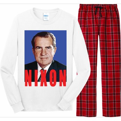 Nixon Poster Long Sleeve Pajama Set