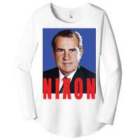 Nixon Poster Women's Perfect Tri Tunic Long Sleeve Shirt