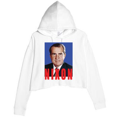 Nixon Poster Crop Fleece Hoodie