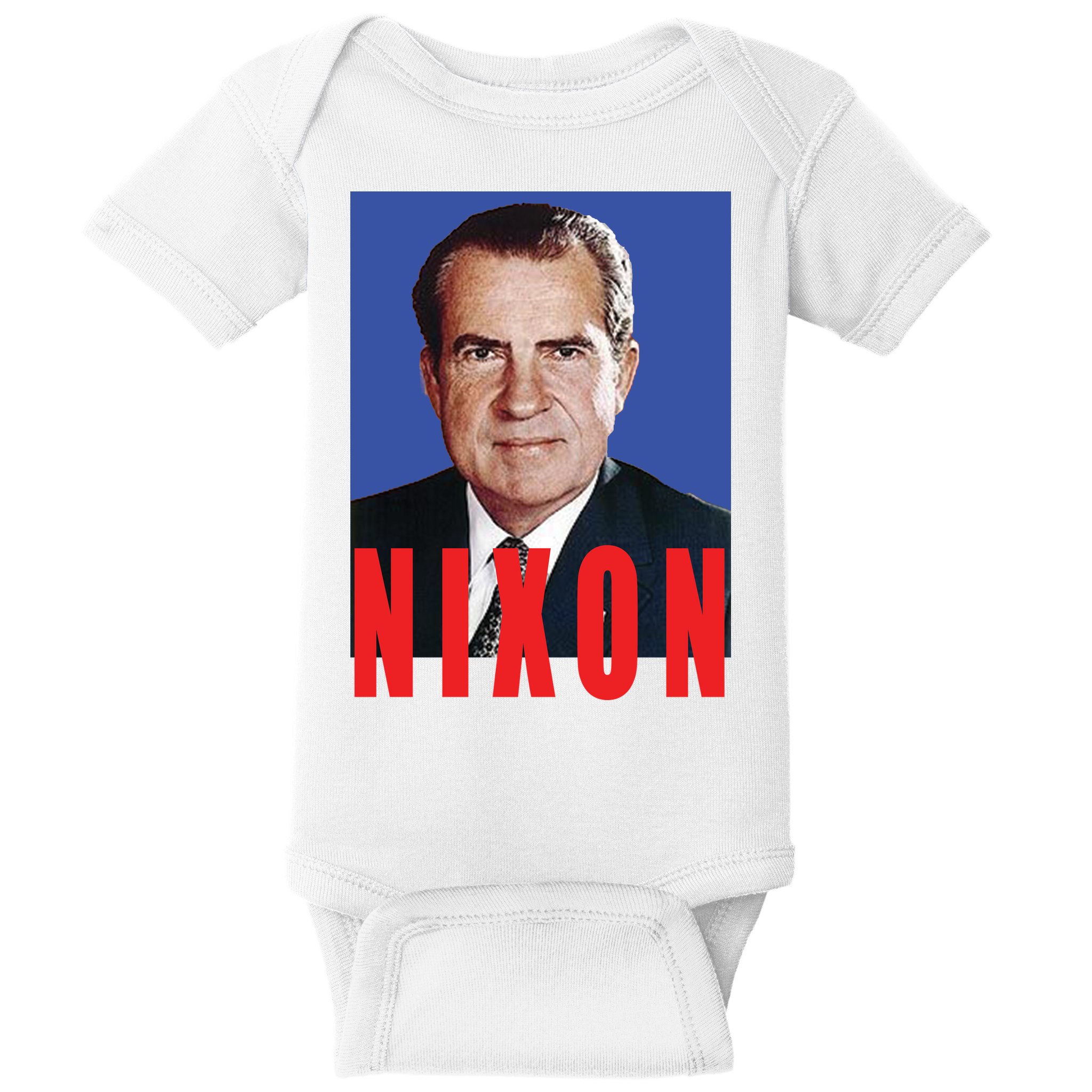 Nixon Poster Baby Bodysuit