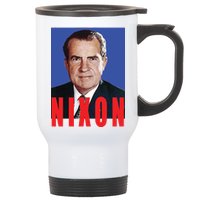 Nixon Poster Stainless Steel Travel Mug