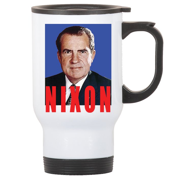 Nixon Poster Stainless Steel Travel Mug