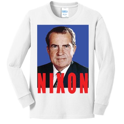 Nixon Poster Kids Long Sleeve Shirt