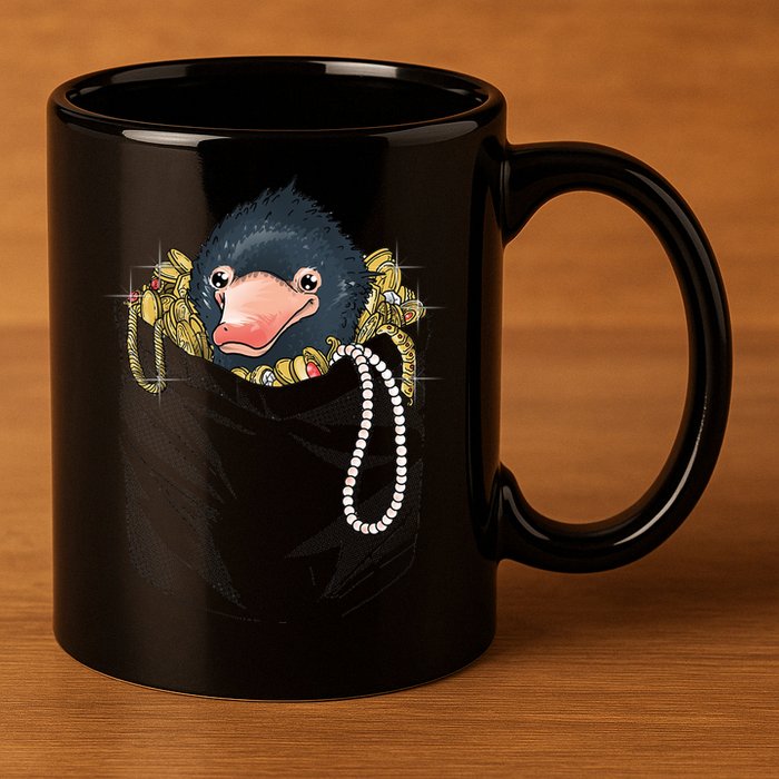 Niffler In Your Pocket 11oz C Handle Ceramic Mug