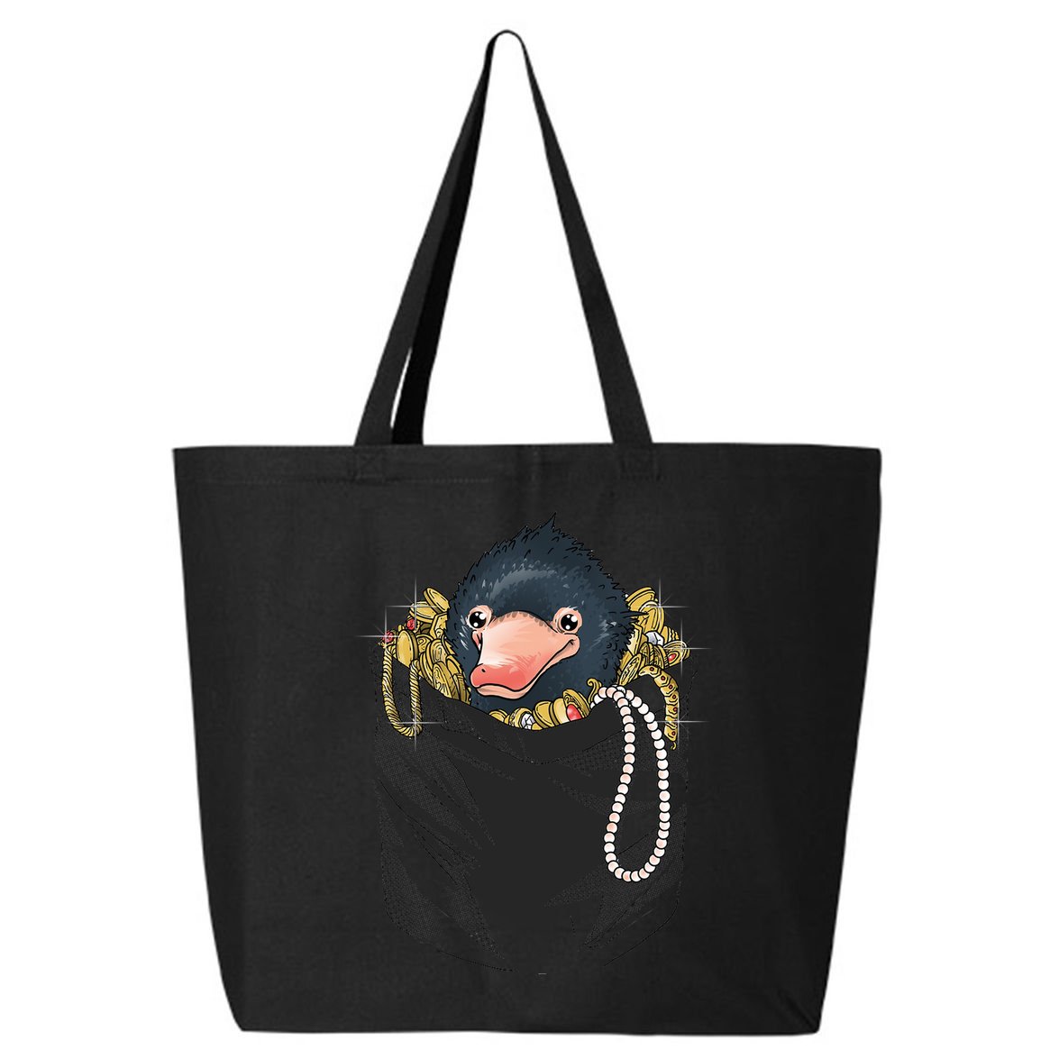 Niffler In Your Pocket 25L Jumbo Tote
