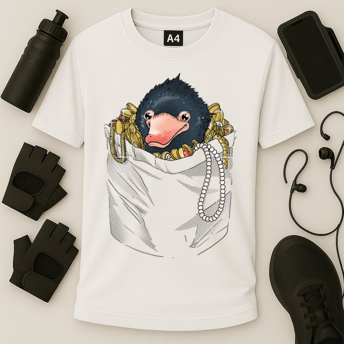 Niffler In Your Pocket Cooling Performance Crew T-Shirt