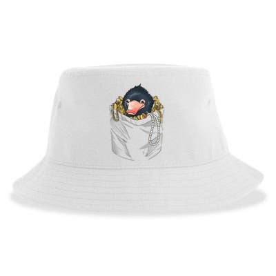 Niffler In Your Pocket Sustainable Bucket Hat