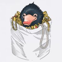 Niffler In Your Pocket Sustainable Bucket Hat