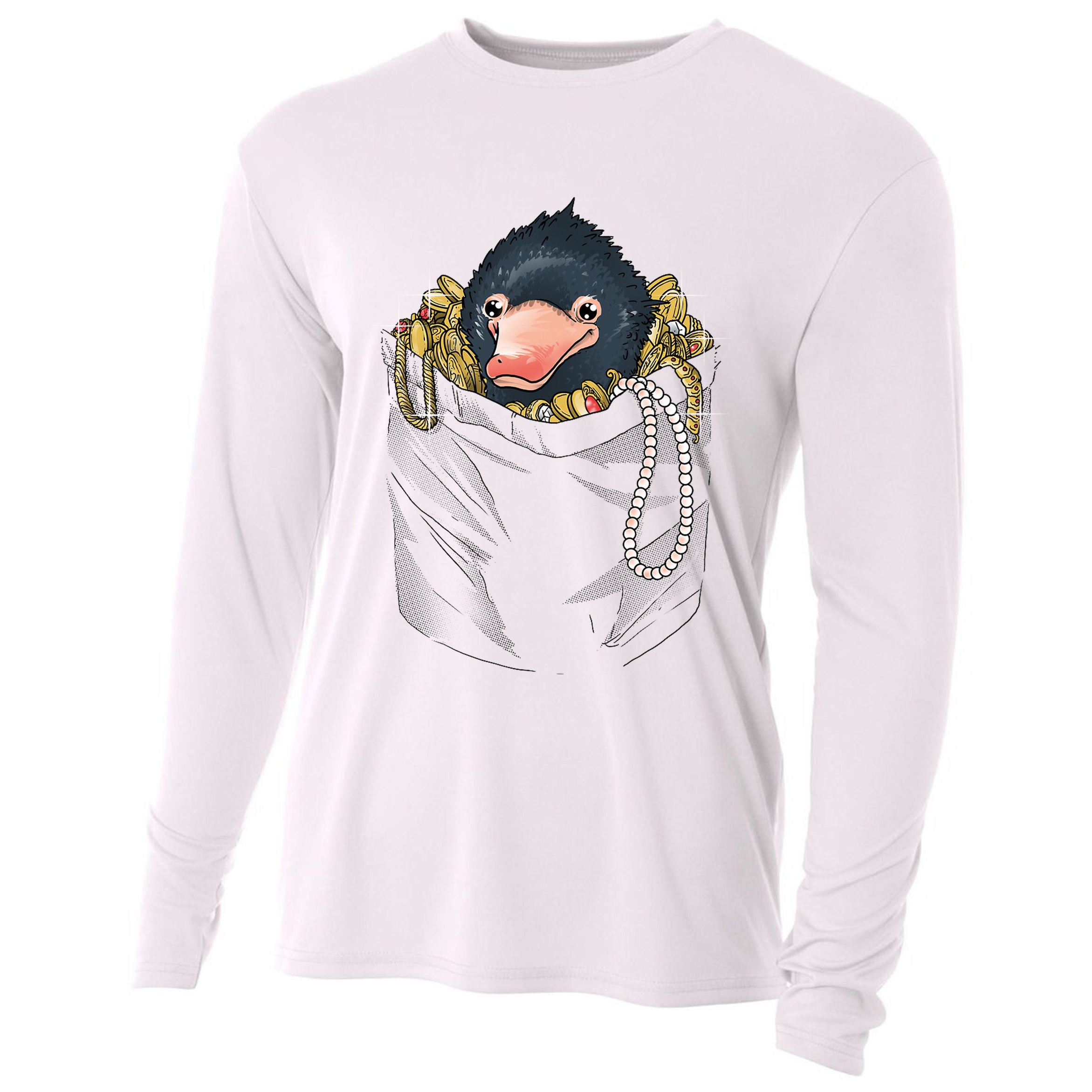 Niffler In Your Pocket Cooling Performance Long Sleeve Crew