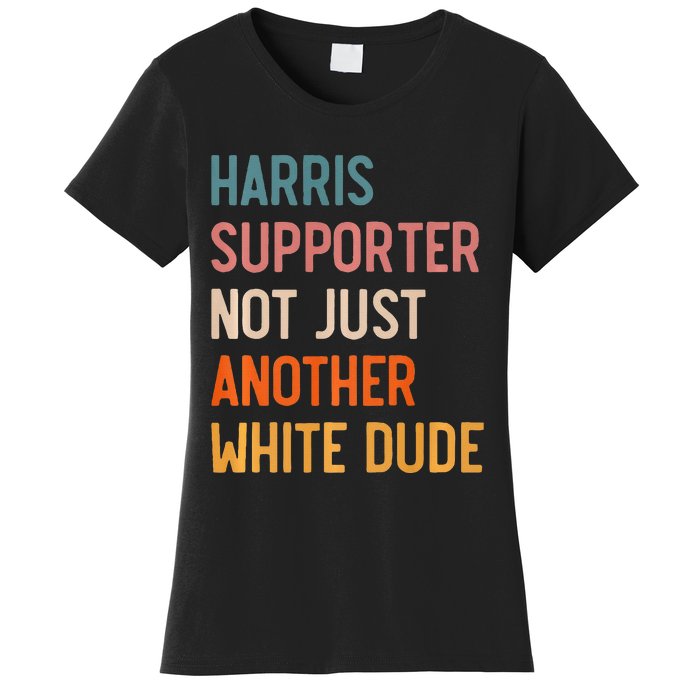 Not Just Another White Dude Comma La Kamala Harris Women's T-Shirt