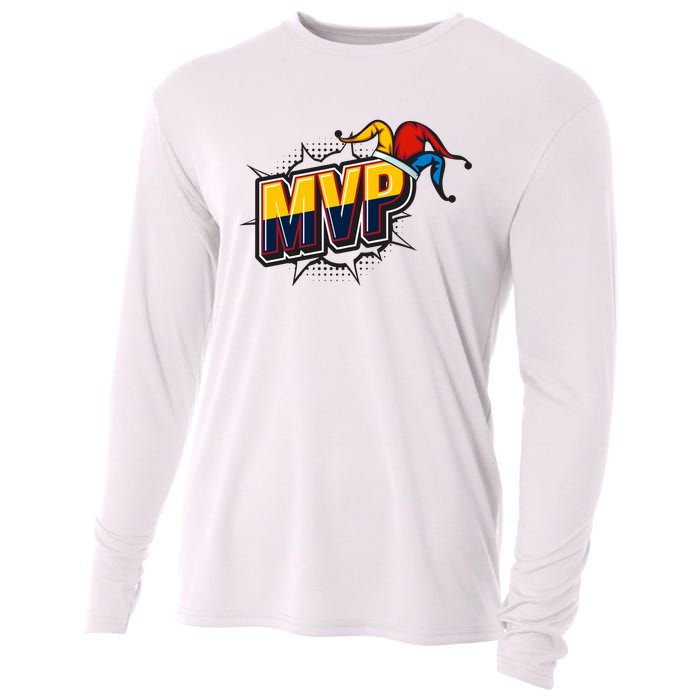 Nikola Jokic Basketball Player Fan Lover Cooling Performance Long Sleeve Crew