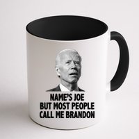 Name's Joe But Most People Call Me Brandon Mug