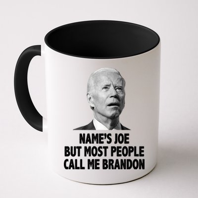 Name's Joe But Most People Call Me Brandon Coffee Mug