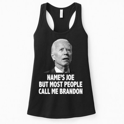 Name's Joe But Most People Call Me Brandon Womens Tank Top