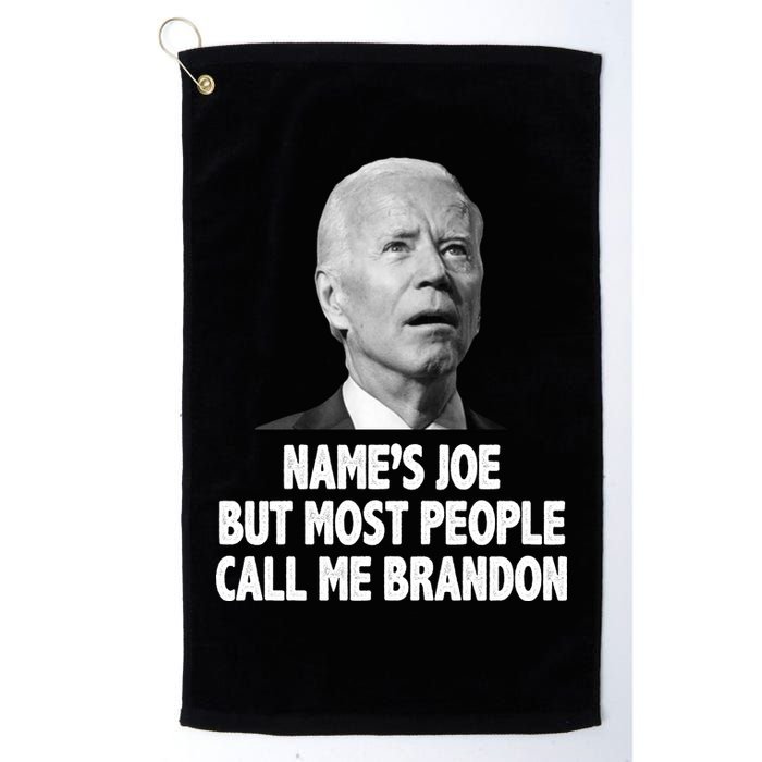 Name's Joe But Most People Call Me Brandon Golf Towel