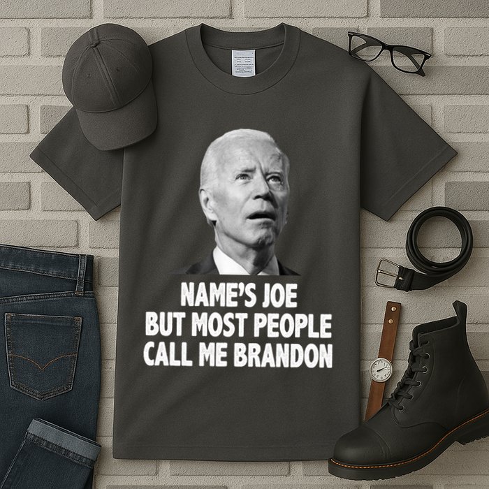 Name's Joe But Most People Call Me Brandon Tall T-Shirt