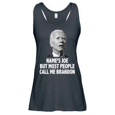 Name's Joe But Most People Call Me Brandon Ladies Essential Flowy Tank