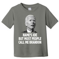 Name's Joe But Most People Call Me Brandon Toddler T-Shirt