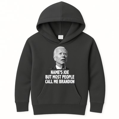 Name's Joe But Most People Call Me Brandon Kids Hoodie