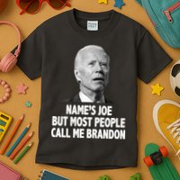 Name's Joe But Most People Call Me Brandon Kids T-Shirt