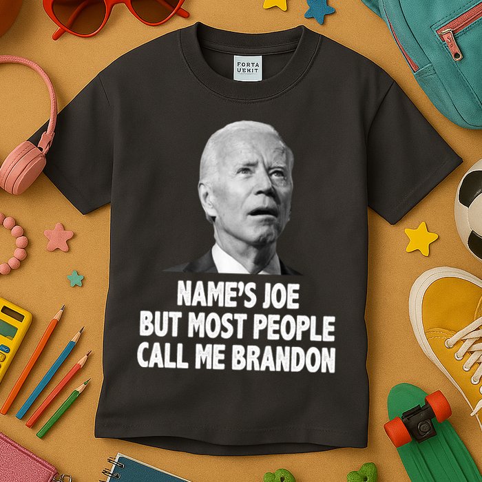Name's Joe But Most People Call Me Brandon Kids T-Shirt