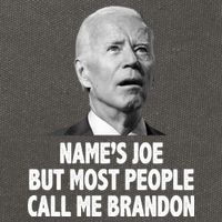 Name's Joe But Most People Call Me Brandon Cotton Canvas Backpack