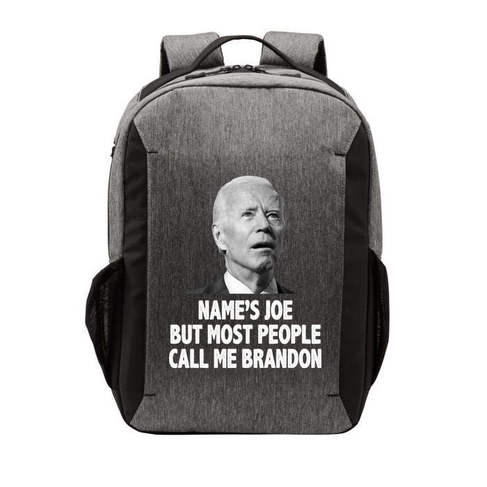 Name's Joe But Most People Call Me Brandon Vector Backpack
