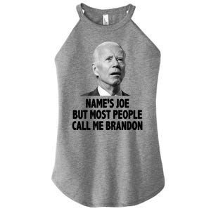 Name's Joe But Most People Call Me Brandon Women's Perfect Tri Rocker Tank