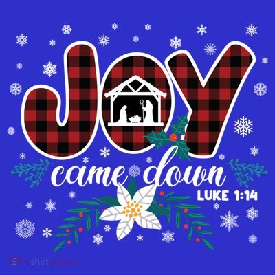 Nativity Jesus Christian Christmas Buffalo Plaid Gift T-Shirt