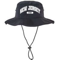 New Jersey Collegiate Style 1787 Bucket Hat
