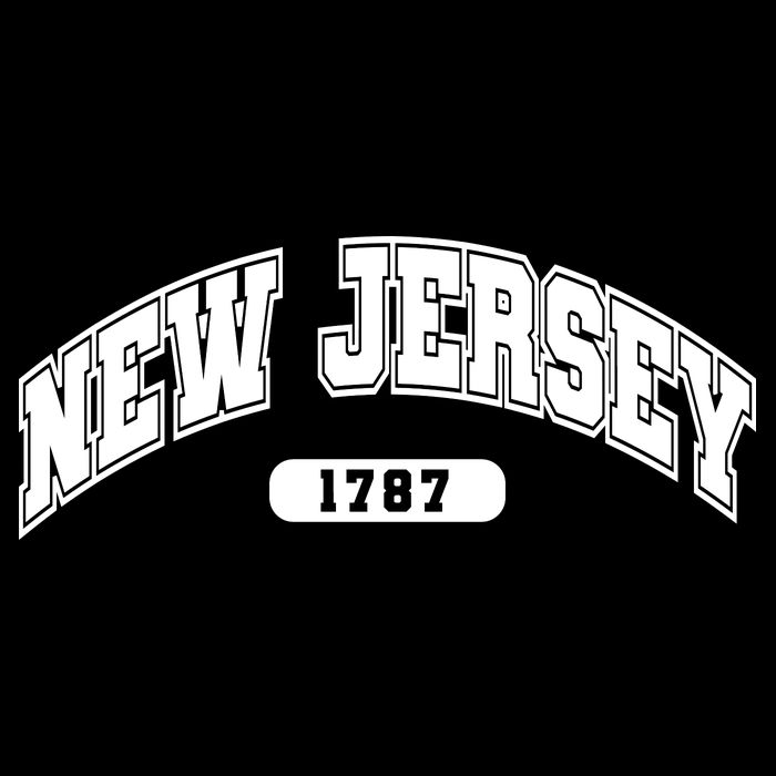 New Jersey Collegiate Style 1787 Bucket Hat