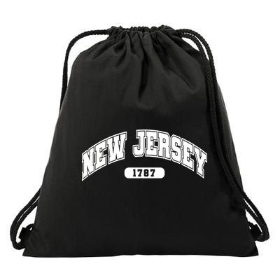 New Jersey Collegiate Style 1787 Drawstring Bag
