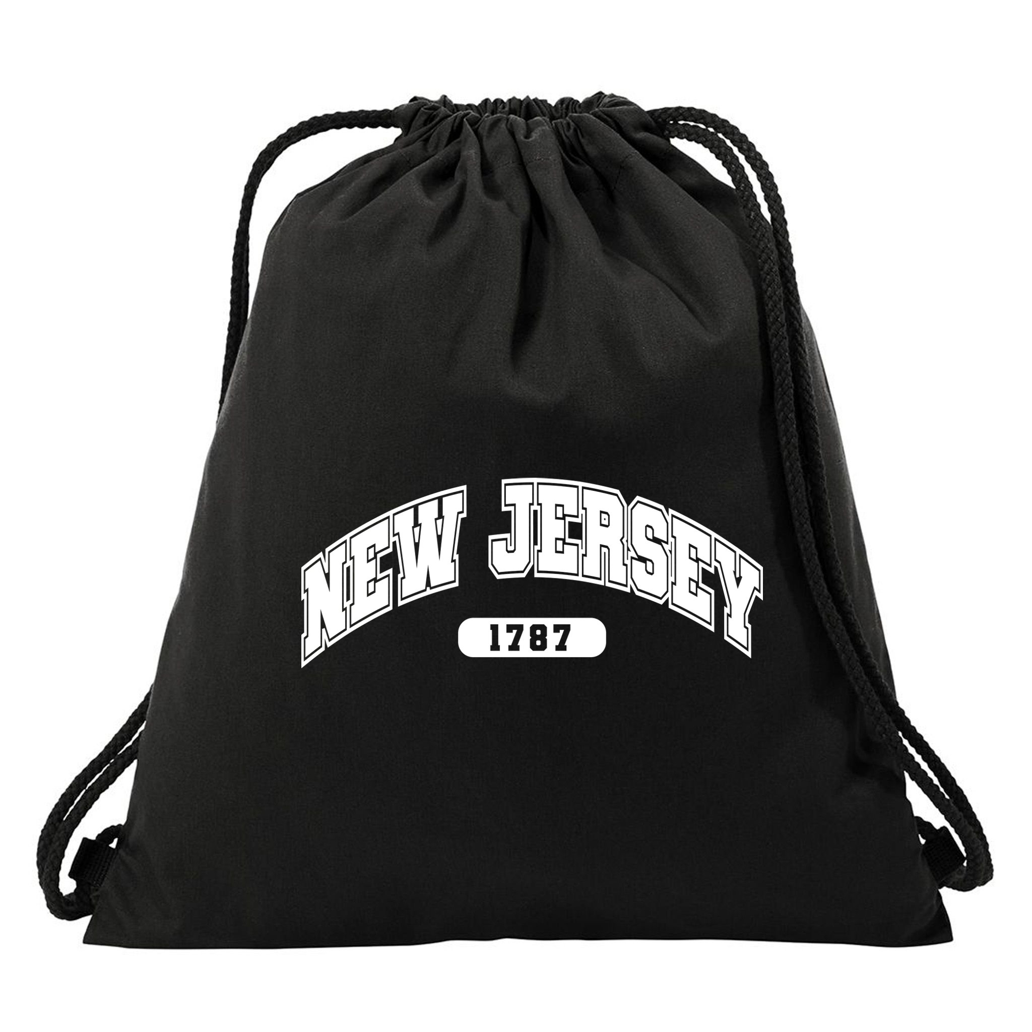 New Jersey Collegiate Style 1787 Drawstring Bag