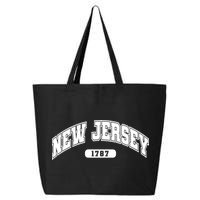 New Jersey Collegiate Style 1787 25L Jumbo Tote