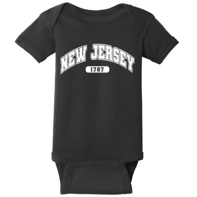 New Jersey Collegiate Style 1787 Baby Bodysuit