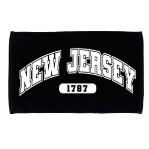 New Jersey Collegiate Style 1787 Microfiber Hand Towel