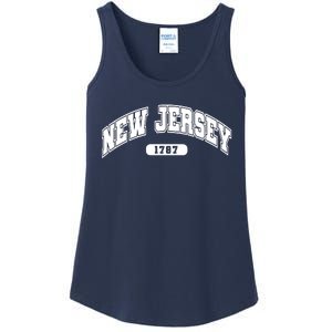 New Jersey Collegiate Style 1787 Ladies Essential Tank