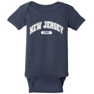 New Jersey Collegiate Style 1787 Baby Bodysuit