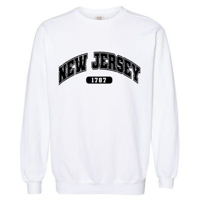 New Jersey Collegiate Style 1787 Garment-Dyed Sweatshirt