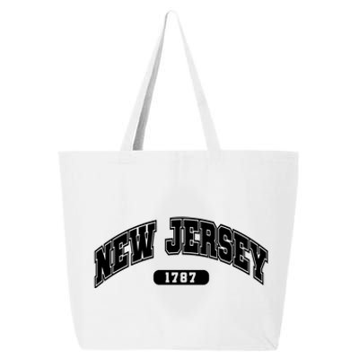 New Jersey Collegiate Style 1787 25L Jumbo Tote